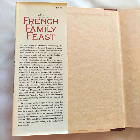 The French Family Feast, A Menu Cookbook by Mirelle Johnston - Hardcover - Picture 5 of 12